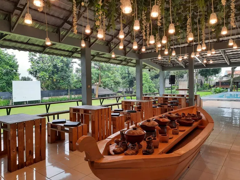 Aula kedua Tjapung Resort Pancawati Bogor
