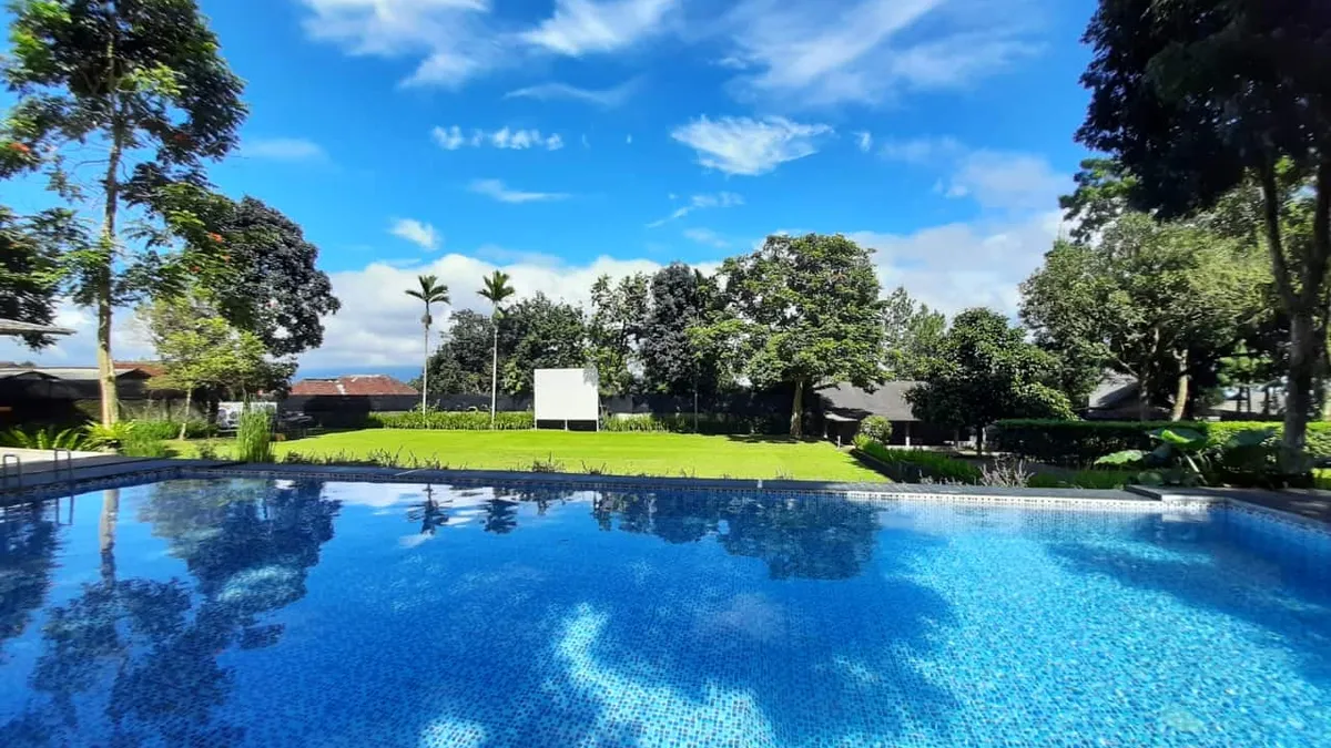 Villa Bogor 1 kamar dengan kolam renang