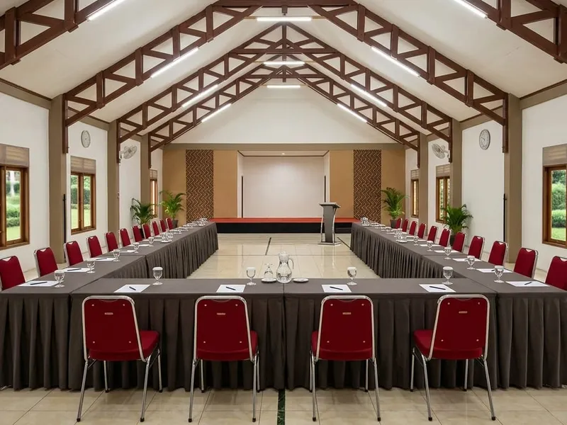 Aula pertemuan Tjapung Resort Pancawati Bogor