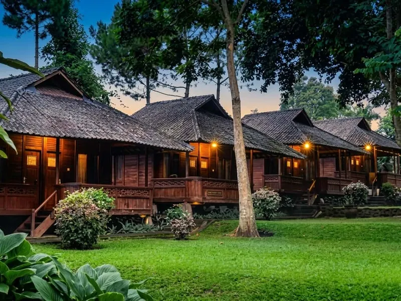 Villa untuk gathering Tjapung Resort Pancawati Bogor